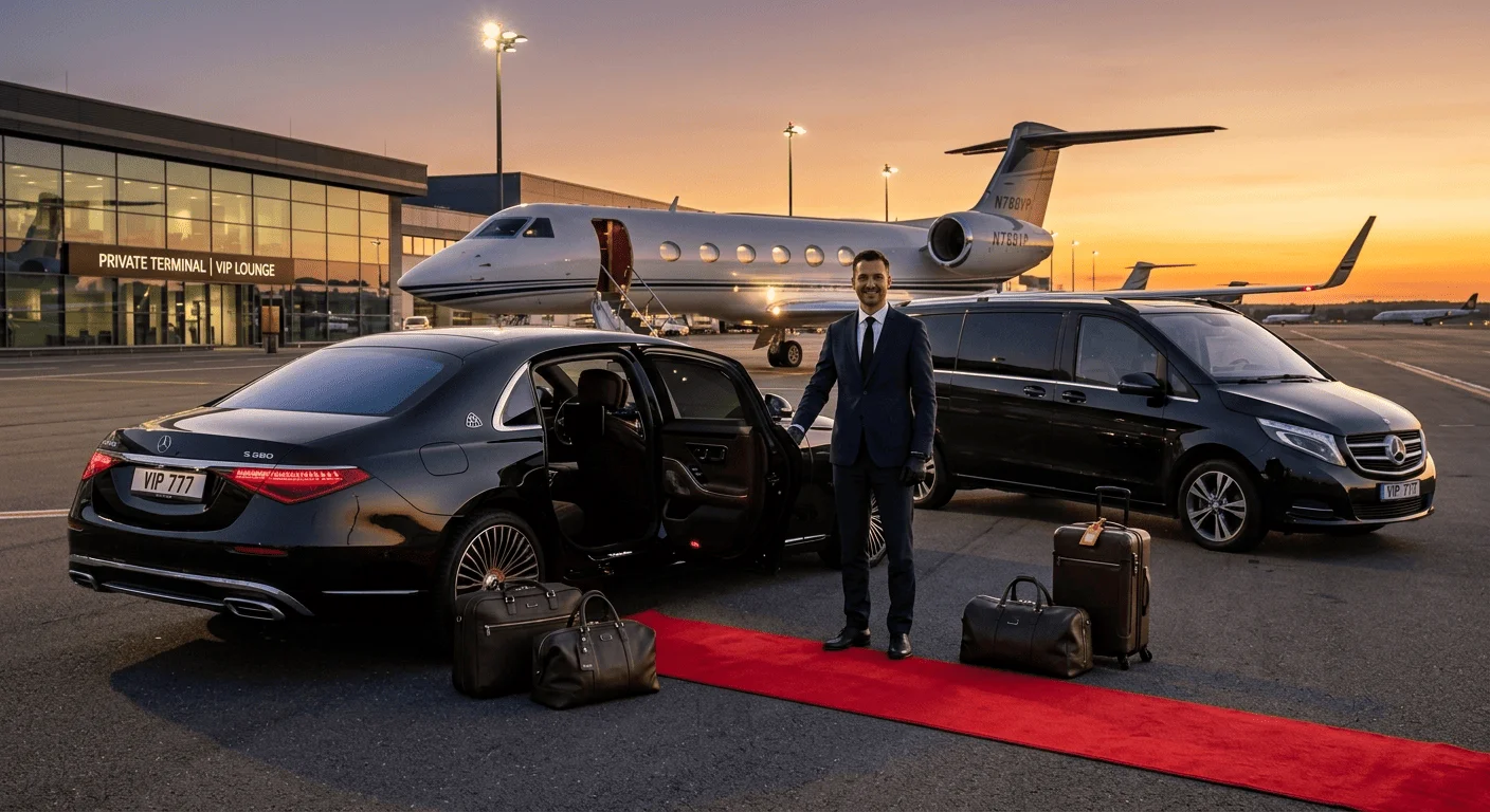 ترانسفر فرودگاهی و سرویس VIP